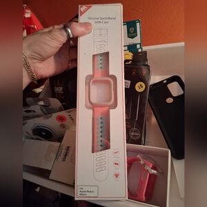 Pink and Blue Smartwatch Band